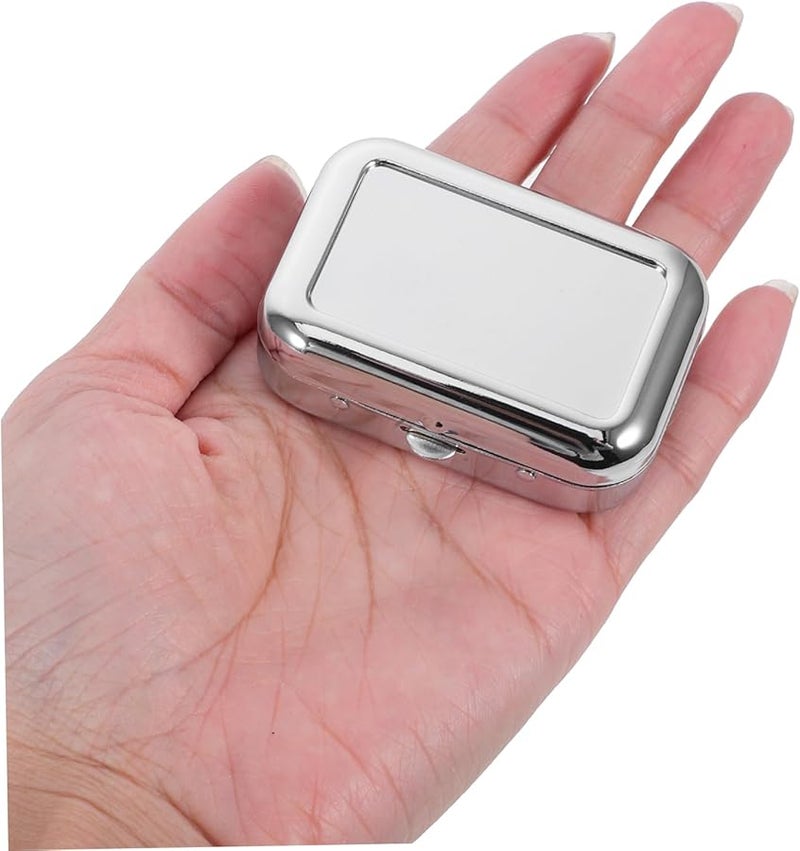 Stainless Steel Portable Ashtray Windproof Mini Design For Car Outdoor Use - Image 4